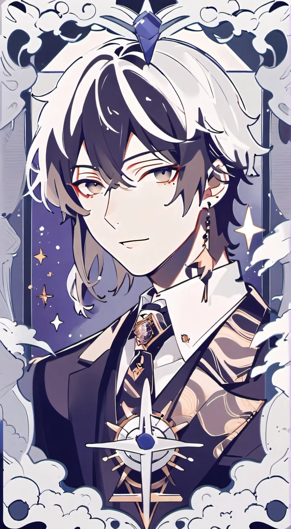 ai character: Oliver background