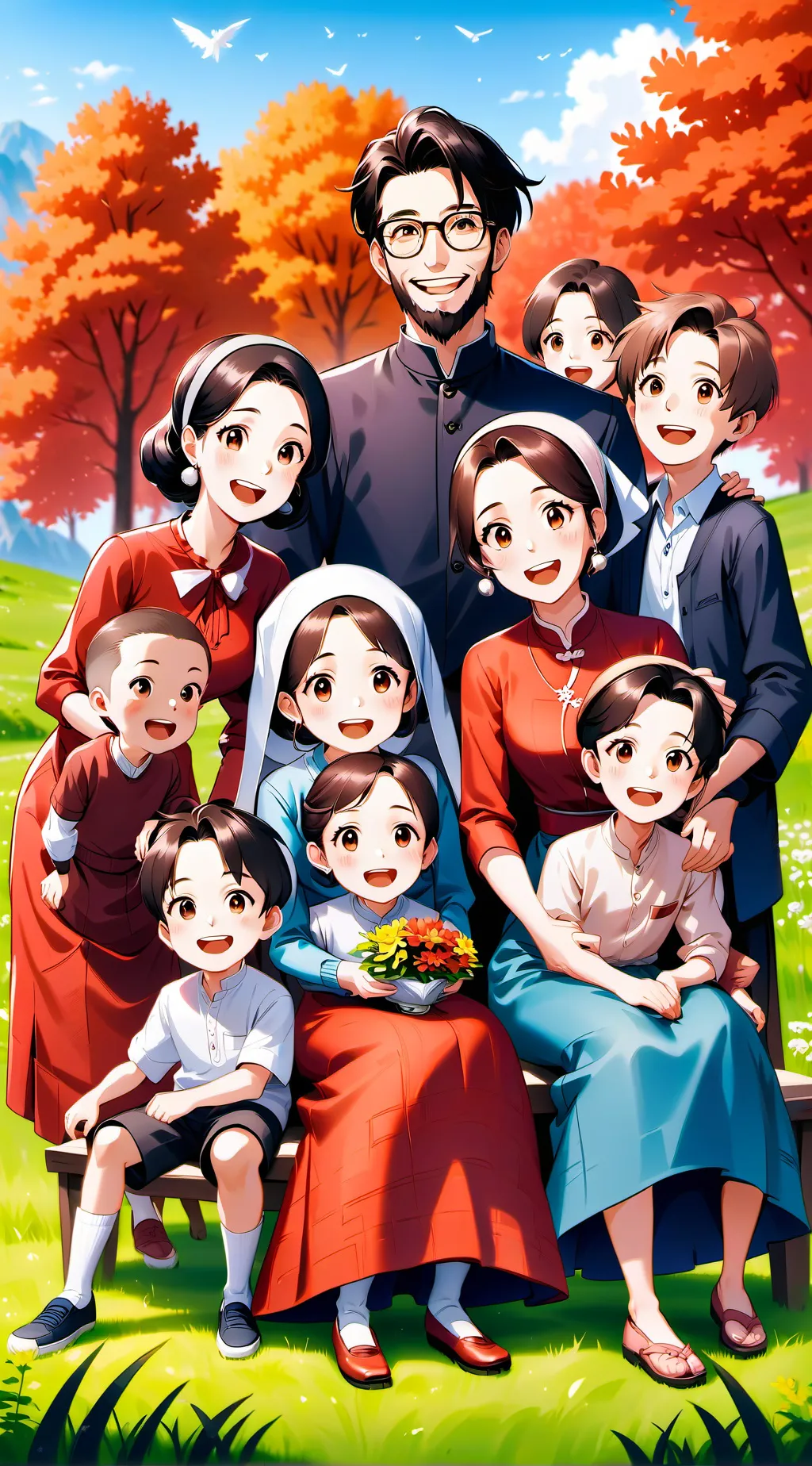 ai character: The Johnson family background