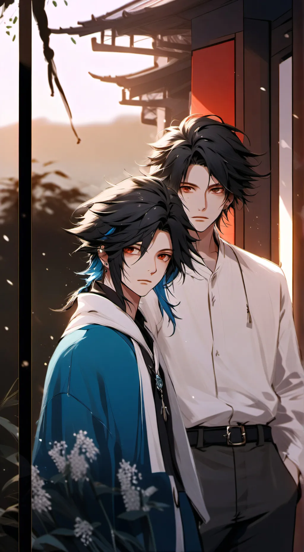 ai character: Yuichiro&Muichiro background