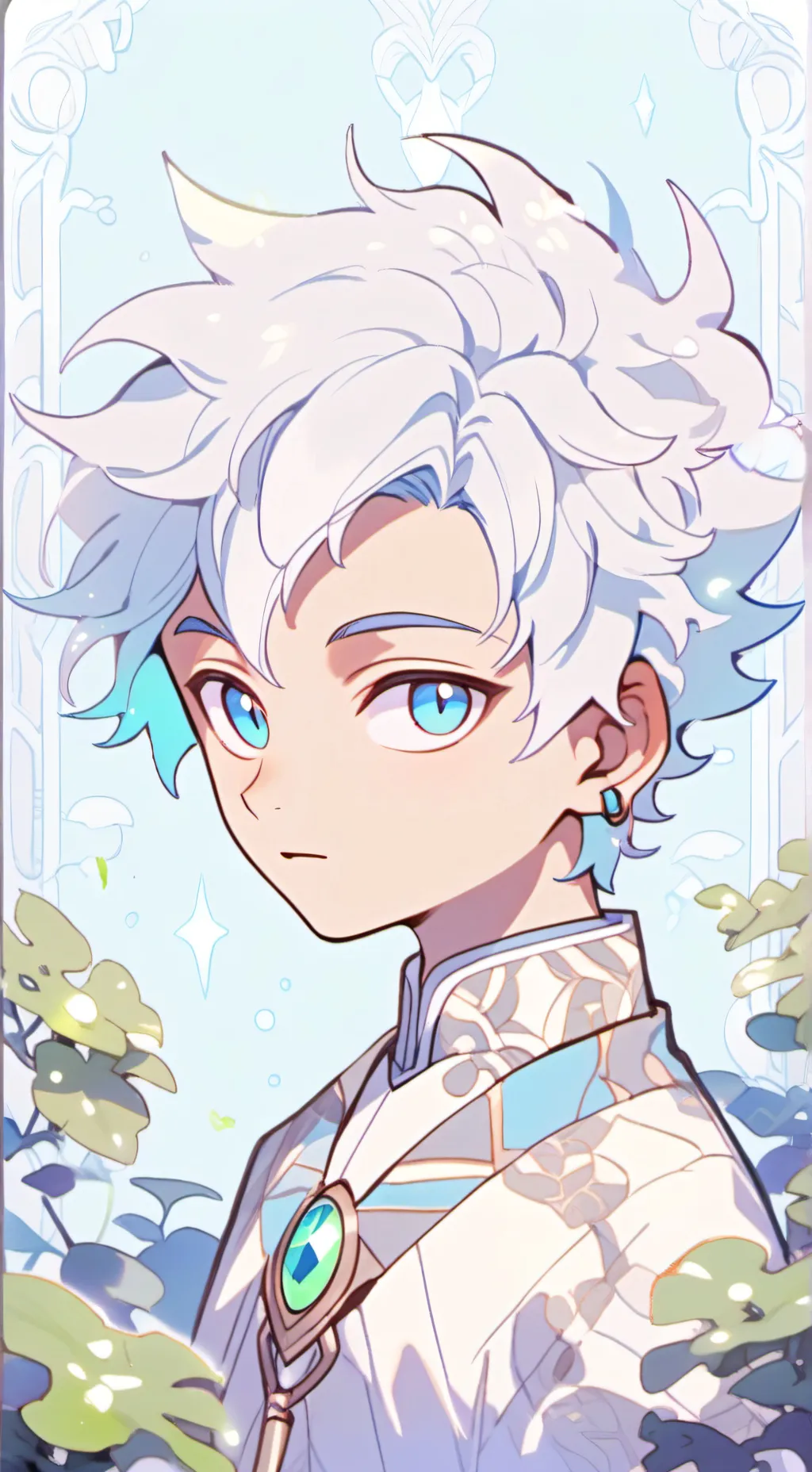 ai character: ★isaac★ background