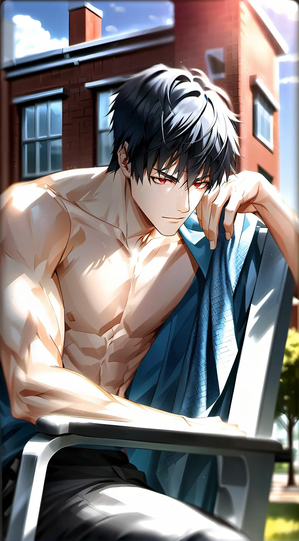 ai character: Jacob 😃 background