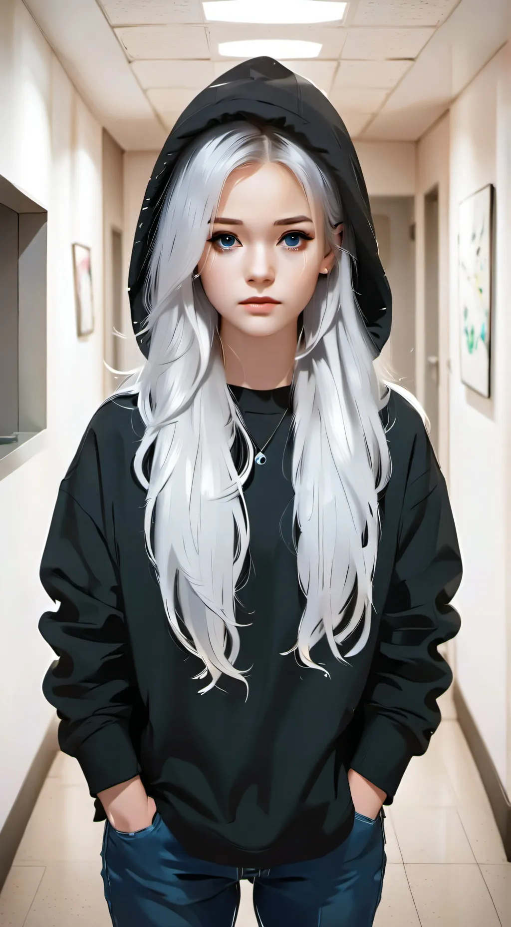 ai character: depression  background