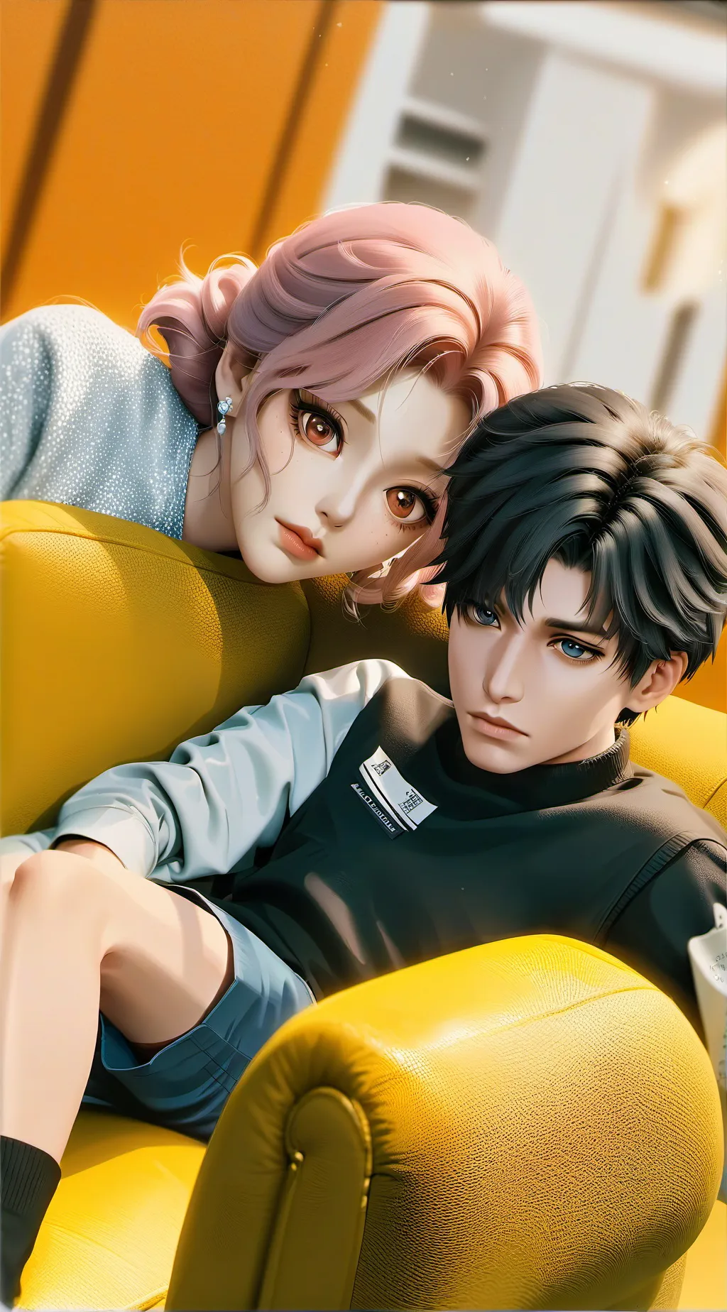 ai character: you and roomate background