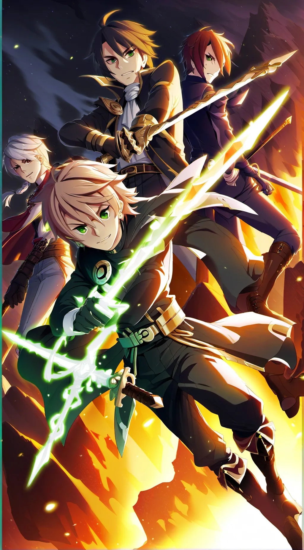 ai character: Villains rpg background