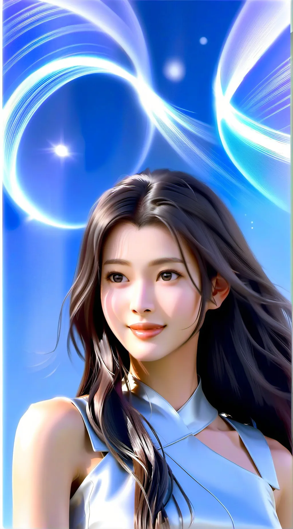 ai character: Amaya  background