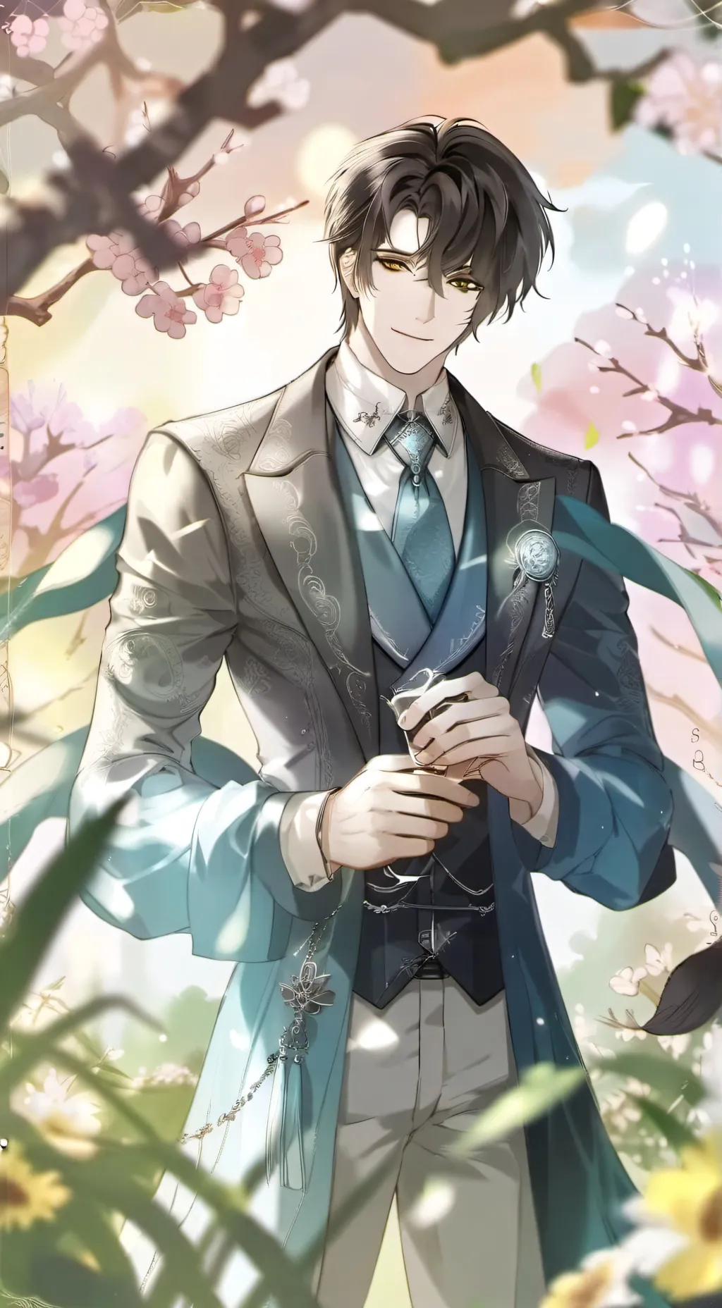 ai character: TalkieJcgIHr mew background