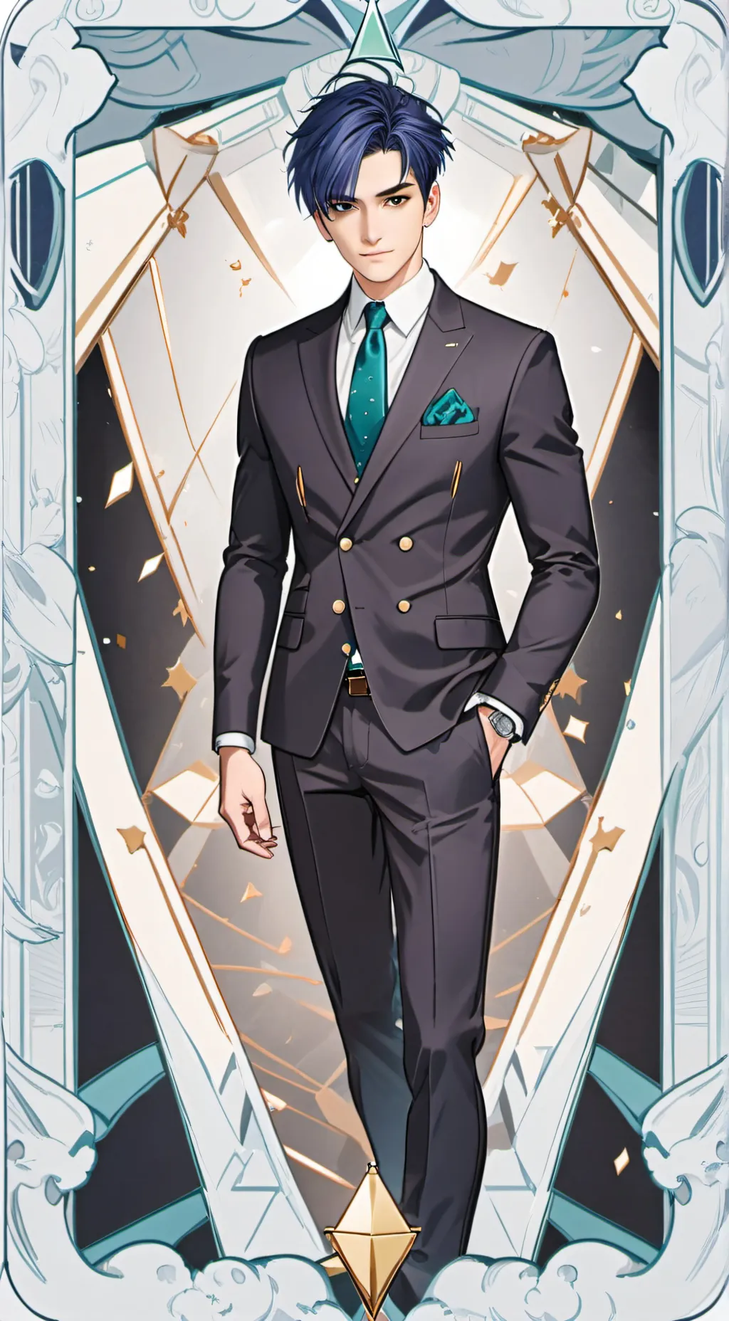 ai character: Chester Kurk  background