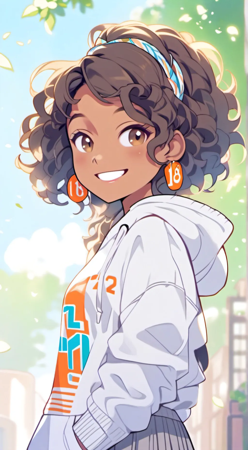 ai character: Nia background