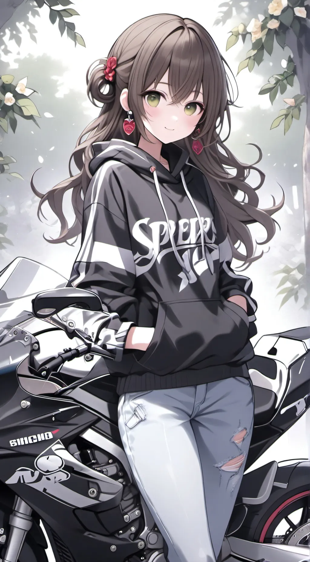 ai character: Grace  background