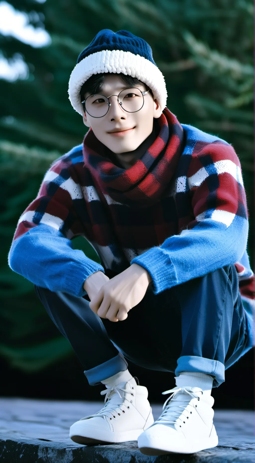 ai character: Redsky background