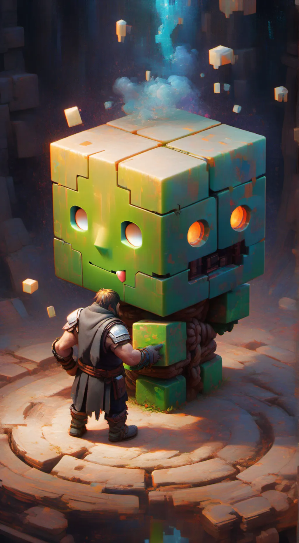 ai character: Third Bits background