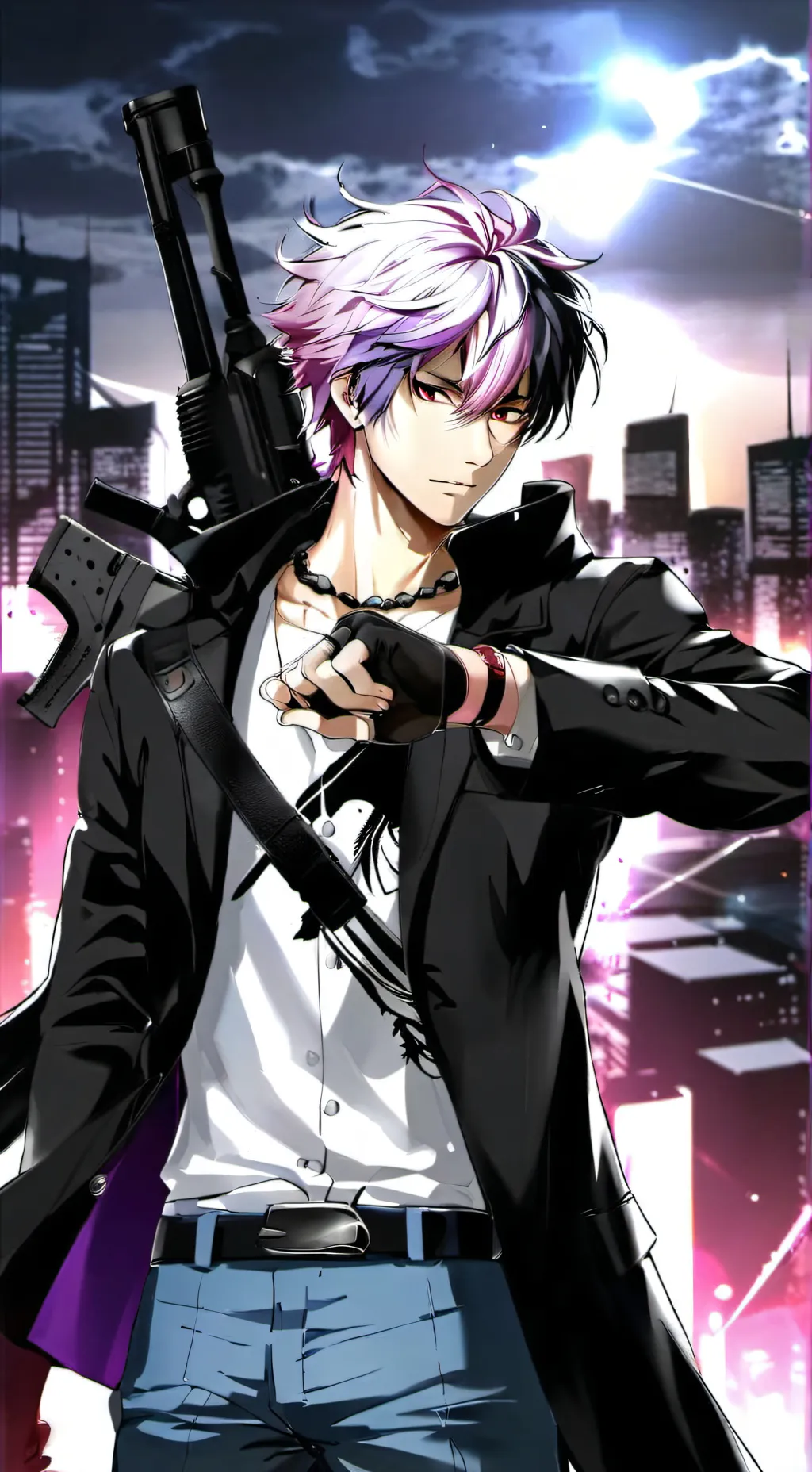 ai character: axel  background