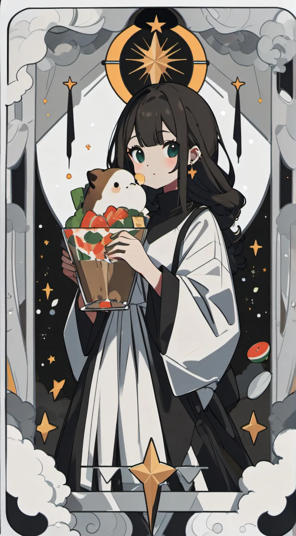 ai character: Kny X OC 5 (late) background