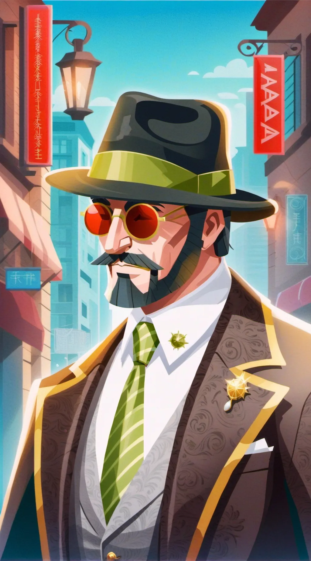 ai character: Nathan  background