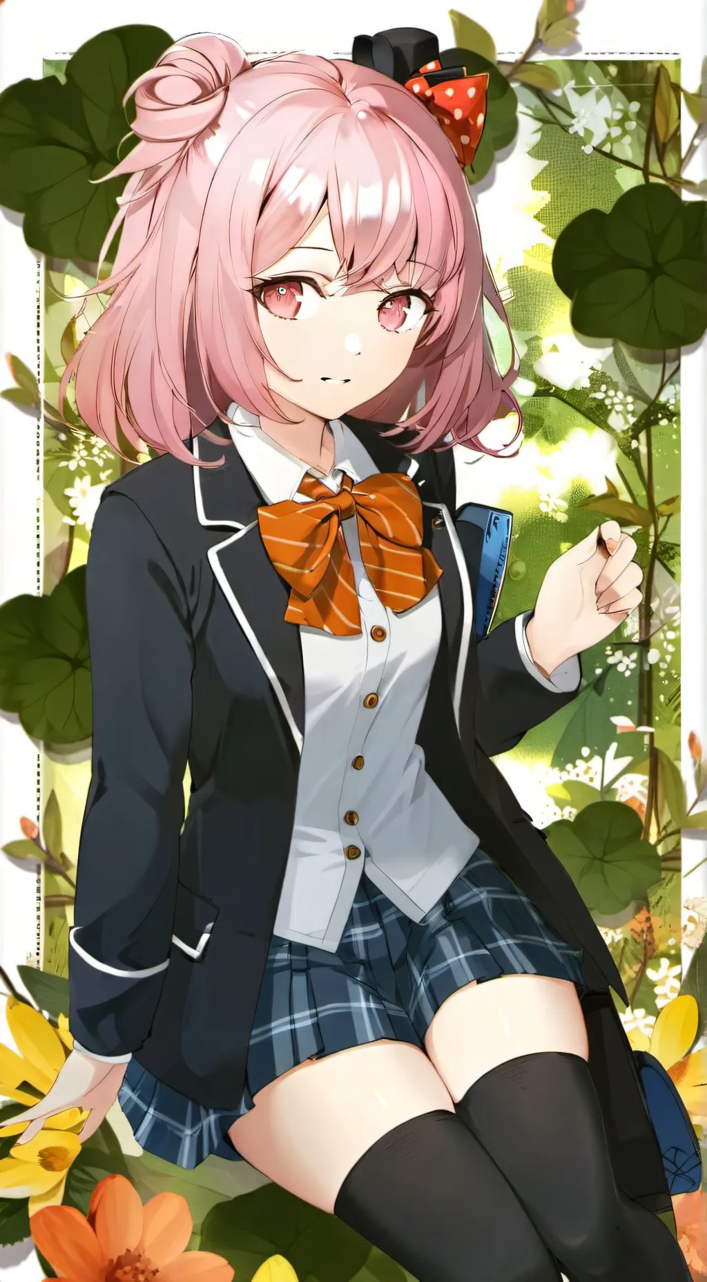 ai character: Kanroji🍓🍥 background