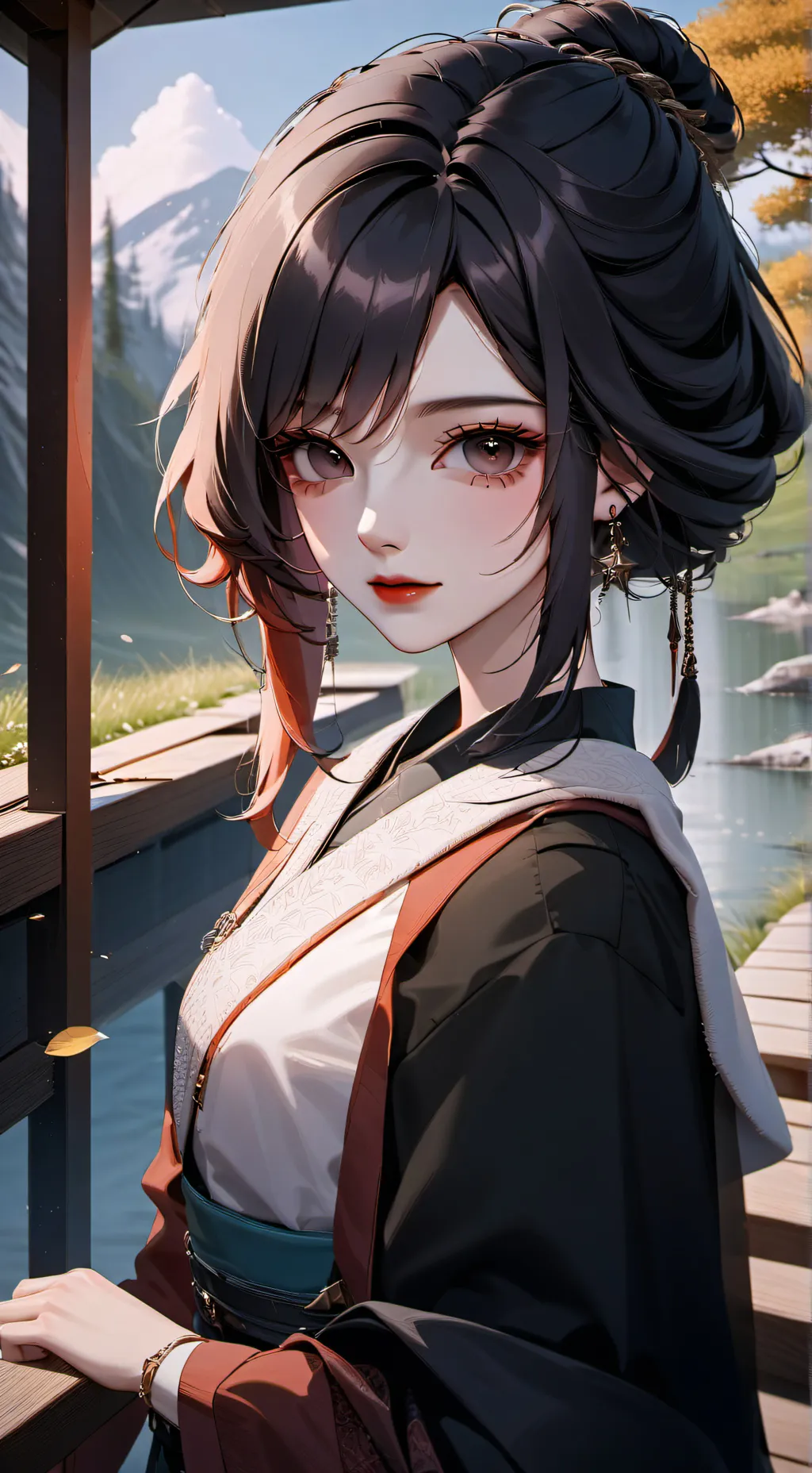 ai character: Megumi Yuushin  background