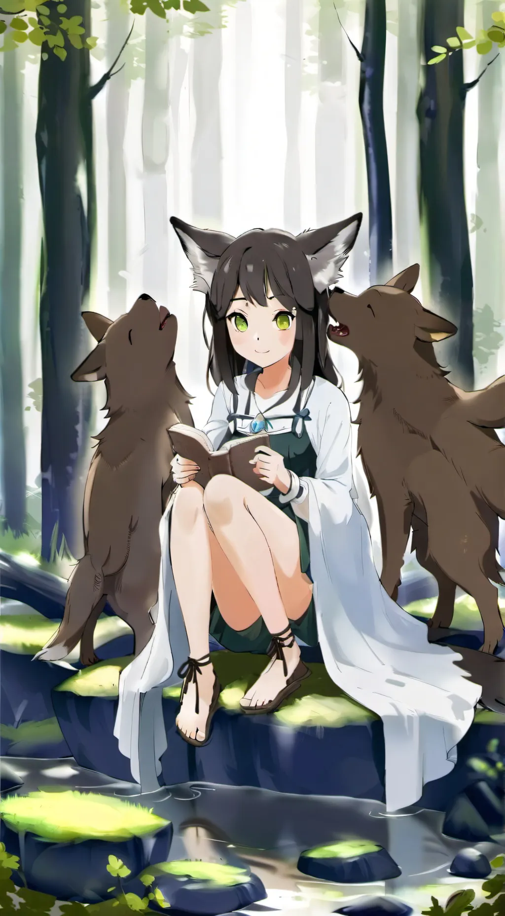 ai character: Hybrid Universe background