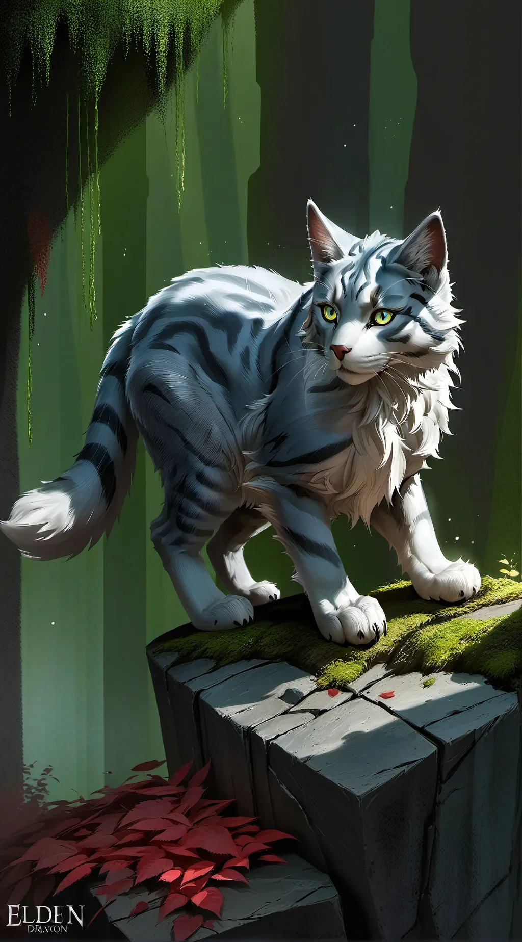 ai character: JayFeather background