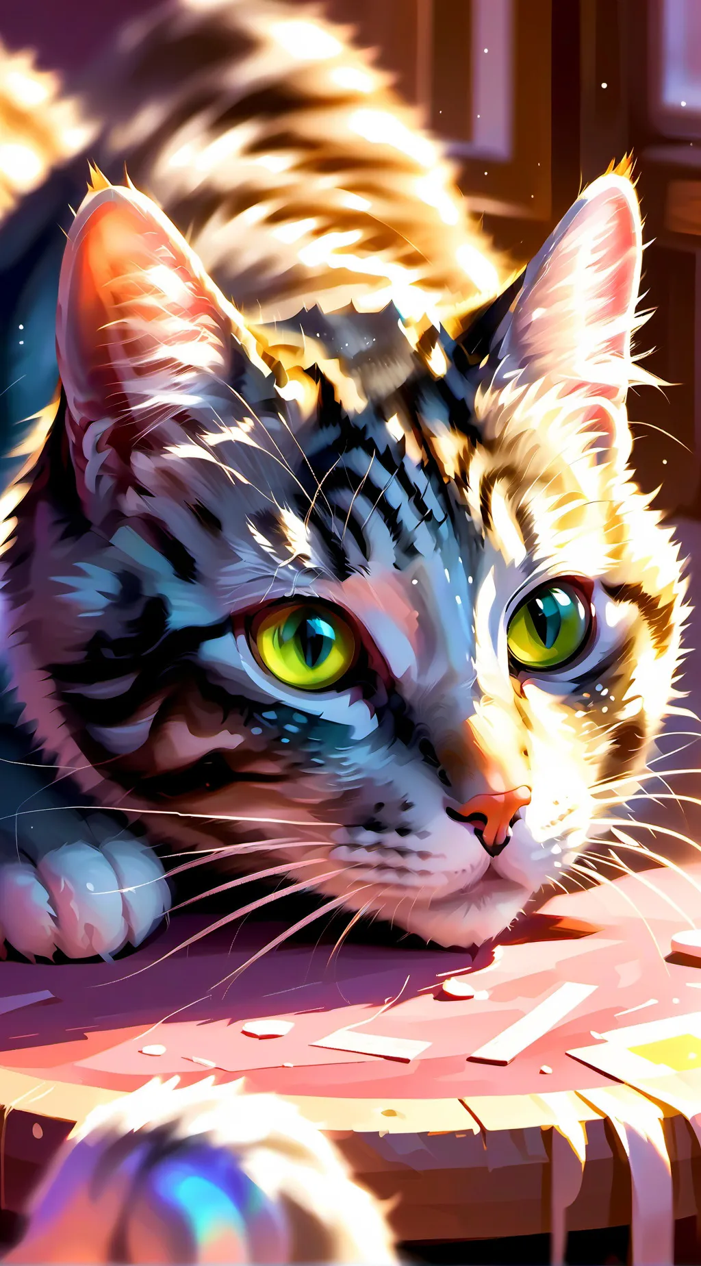 ai character: Mia background