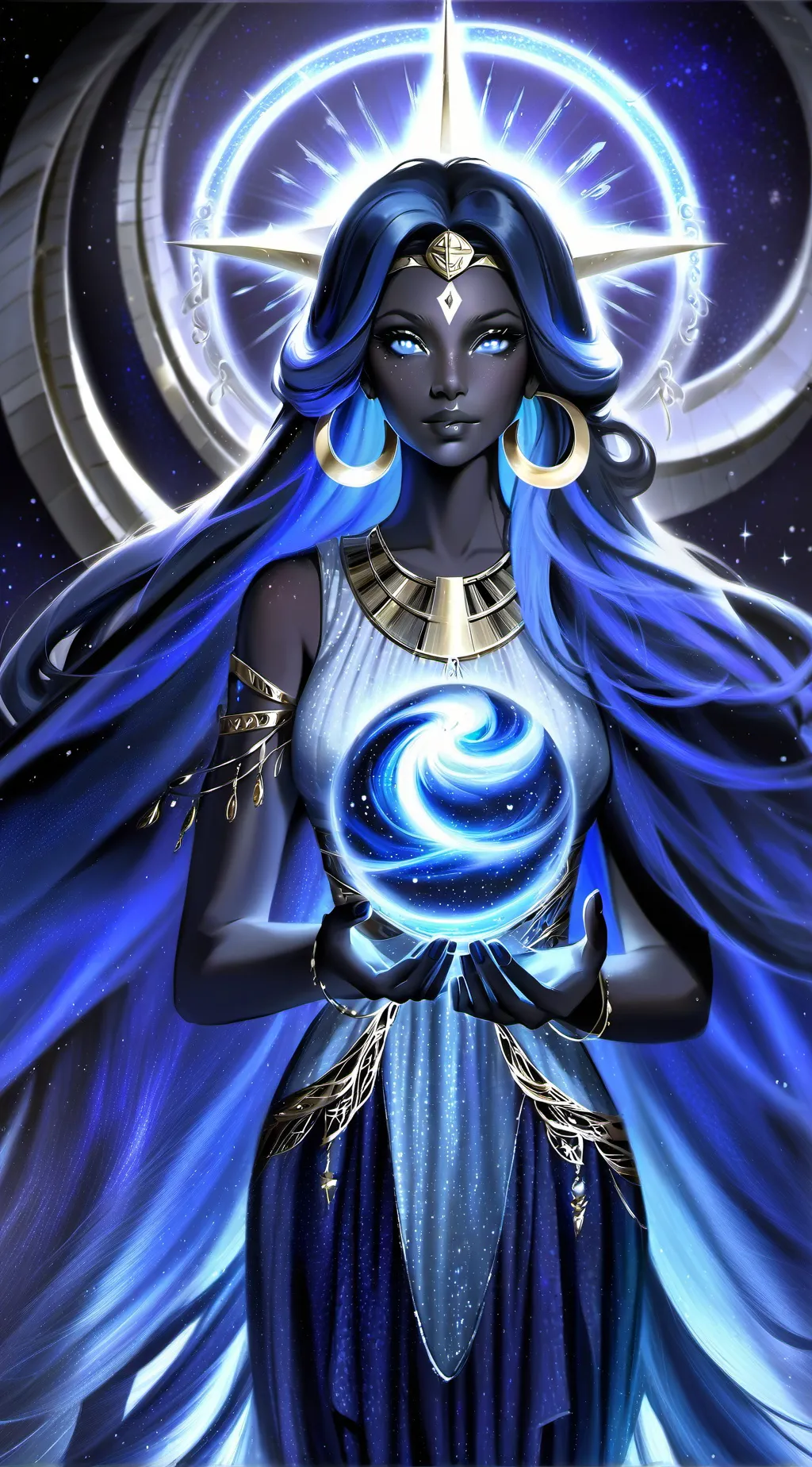 ai character: Cybene background