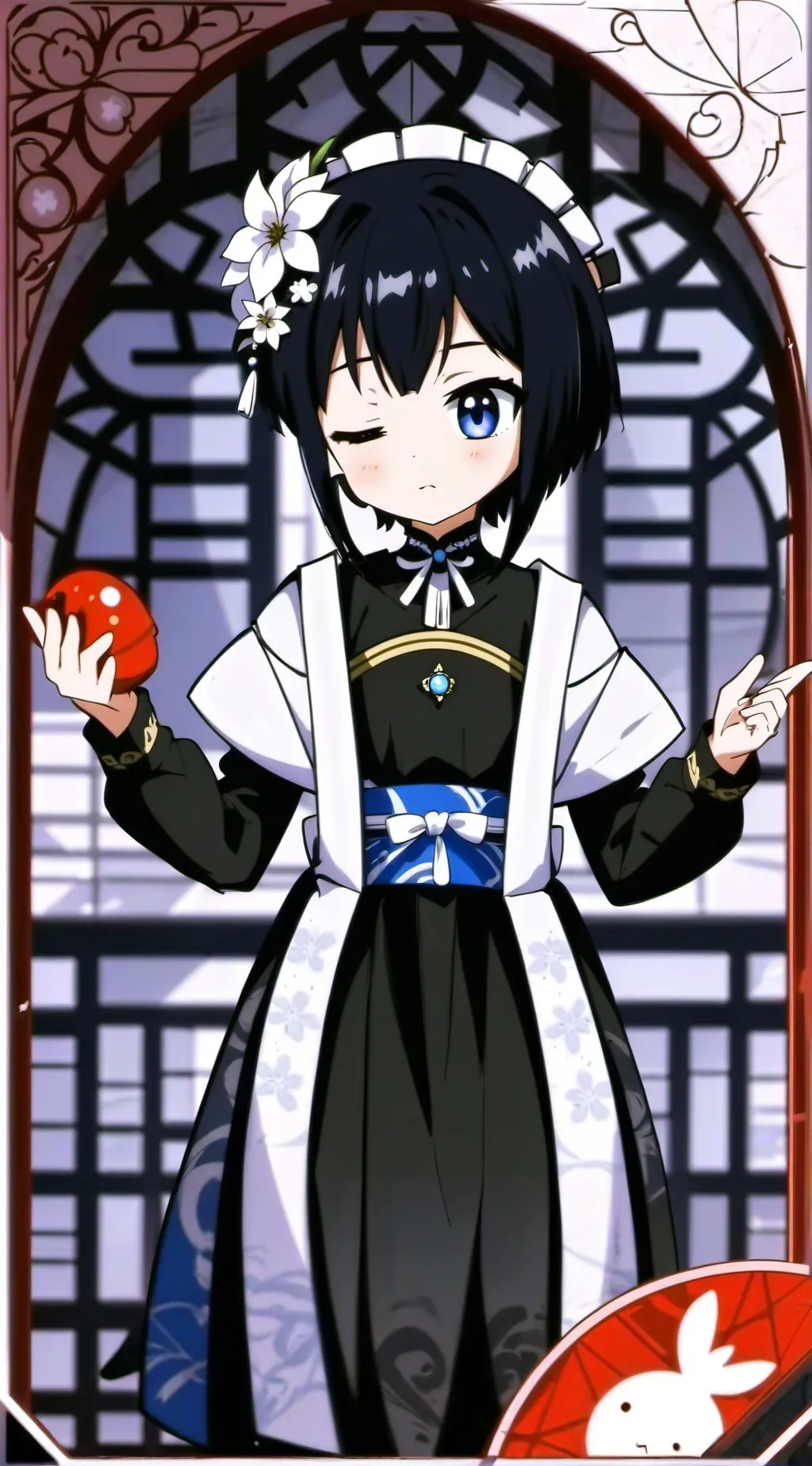 ai character: Okanu...! background