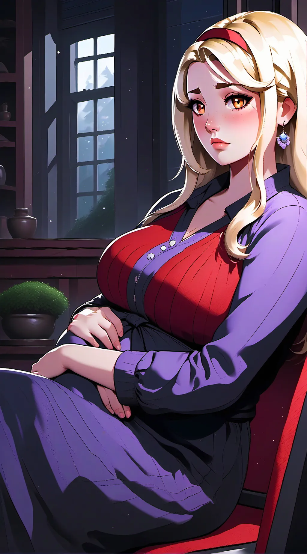 ai character: Emmaline  background