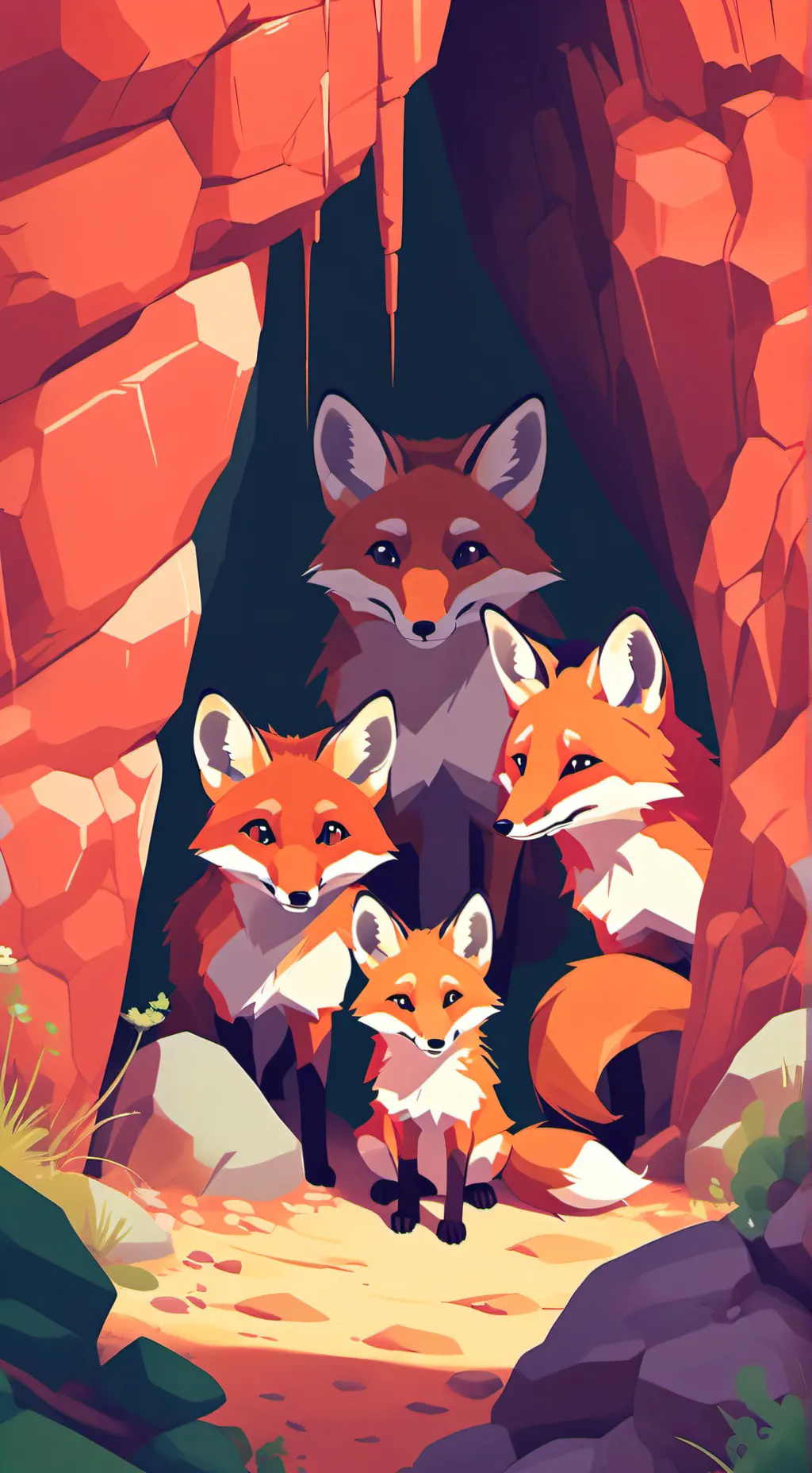 ai character: Fox family background