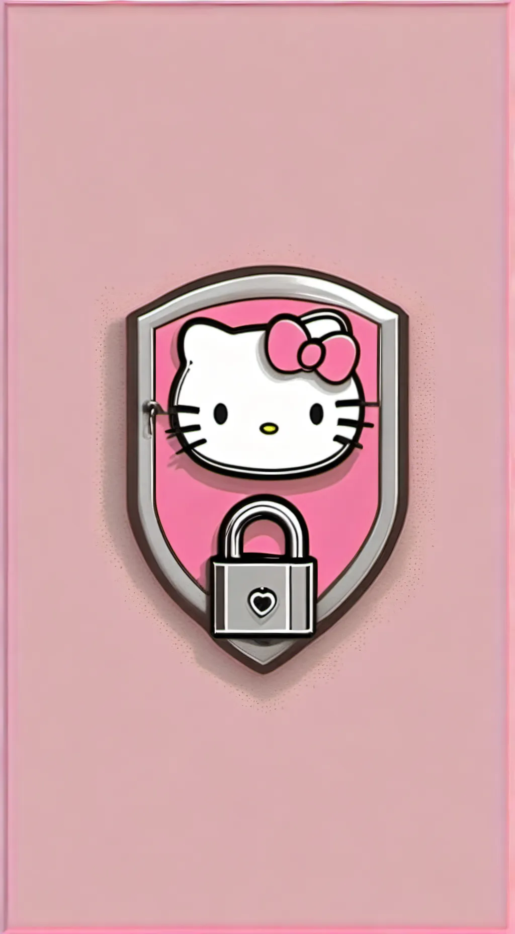 ai character: Hello Kitty🍓❤️✨️ background