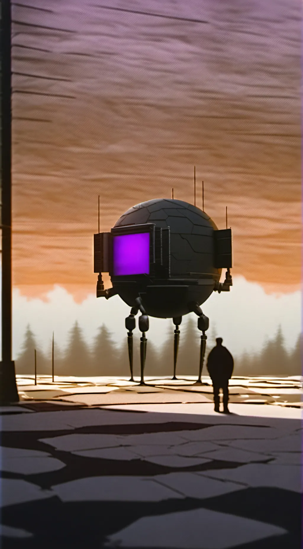 ai character: Omnidroid (v7) background