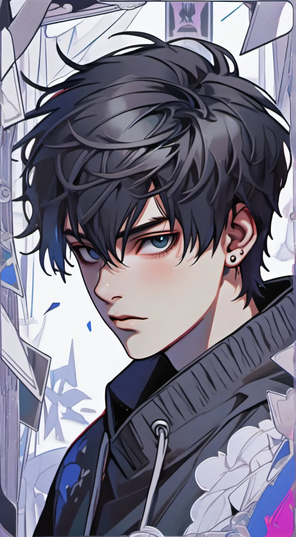 ai character: carl background