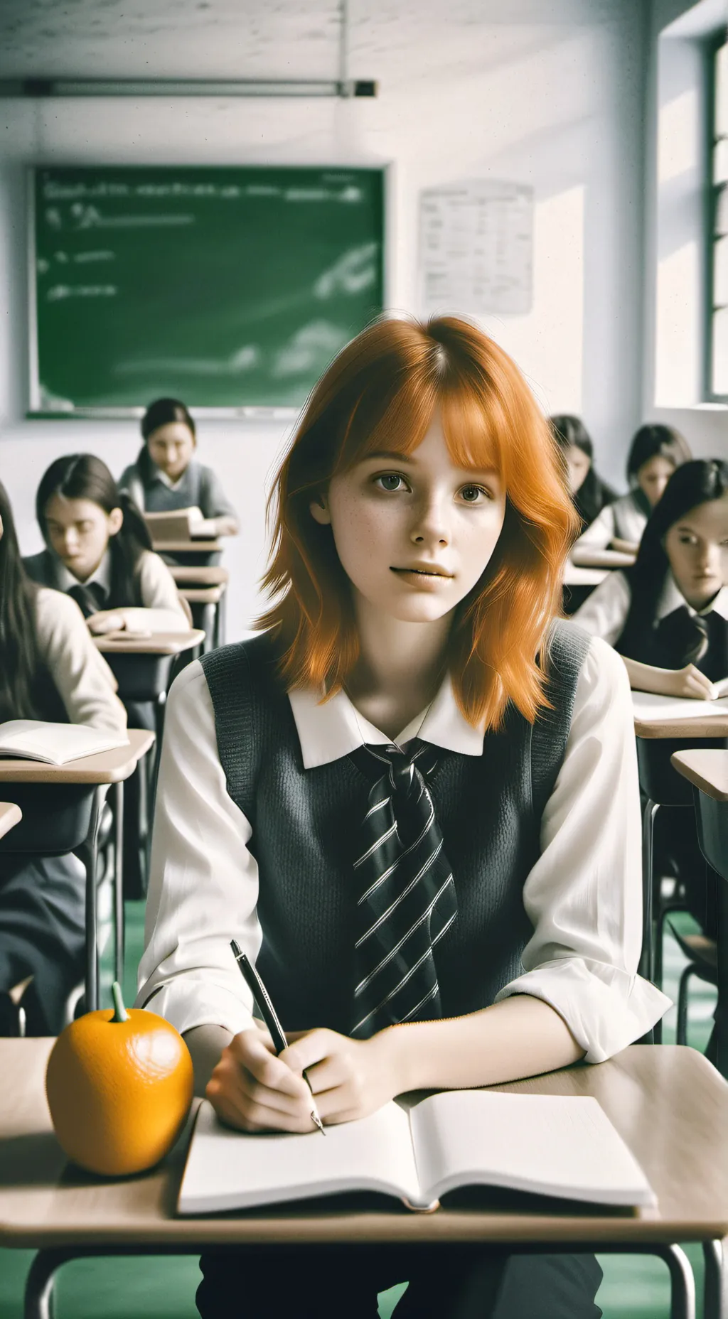 ai character: Classroom RP background