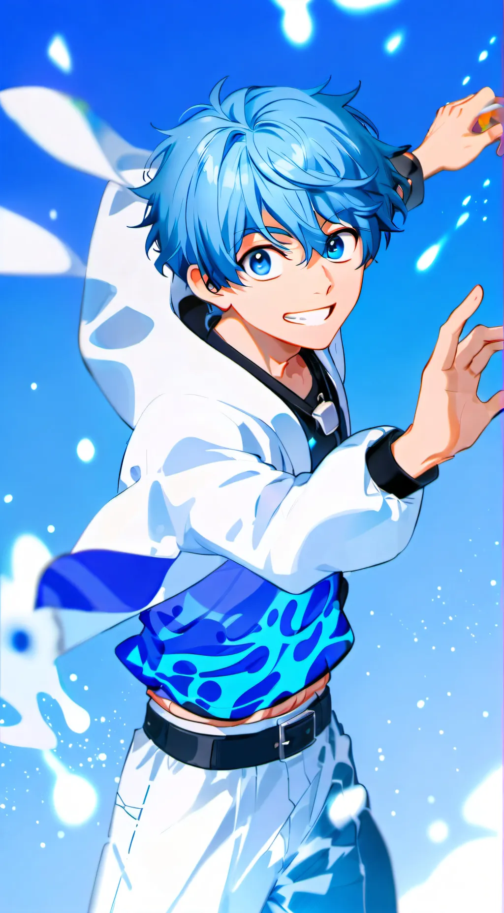 ai character: lucas background