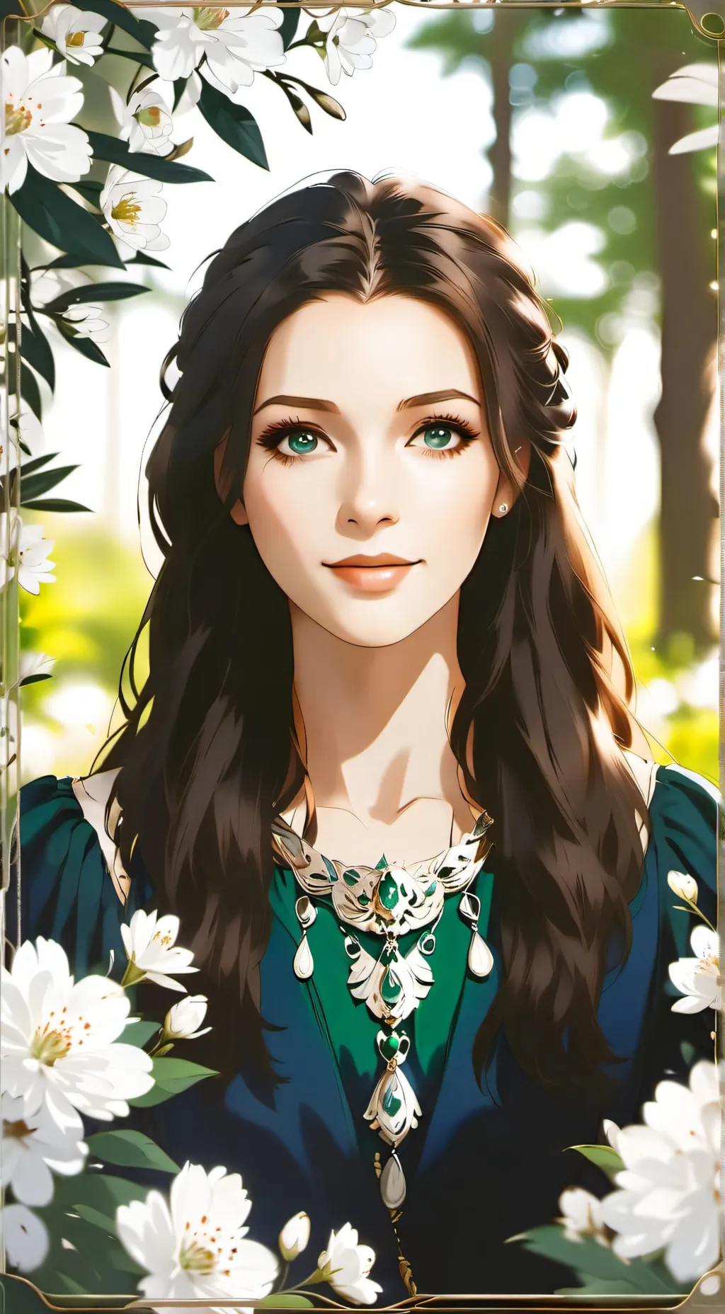 ai character: Maria  background