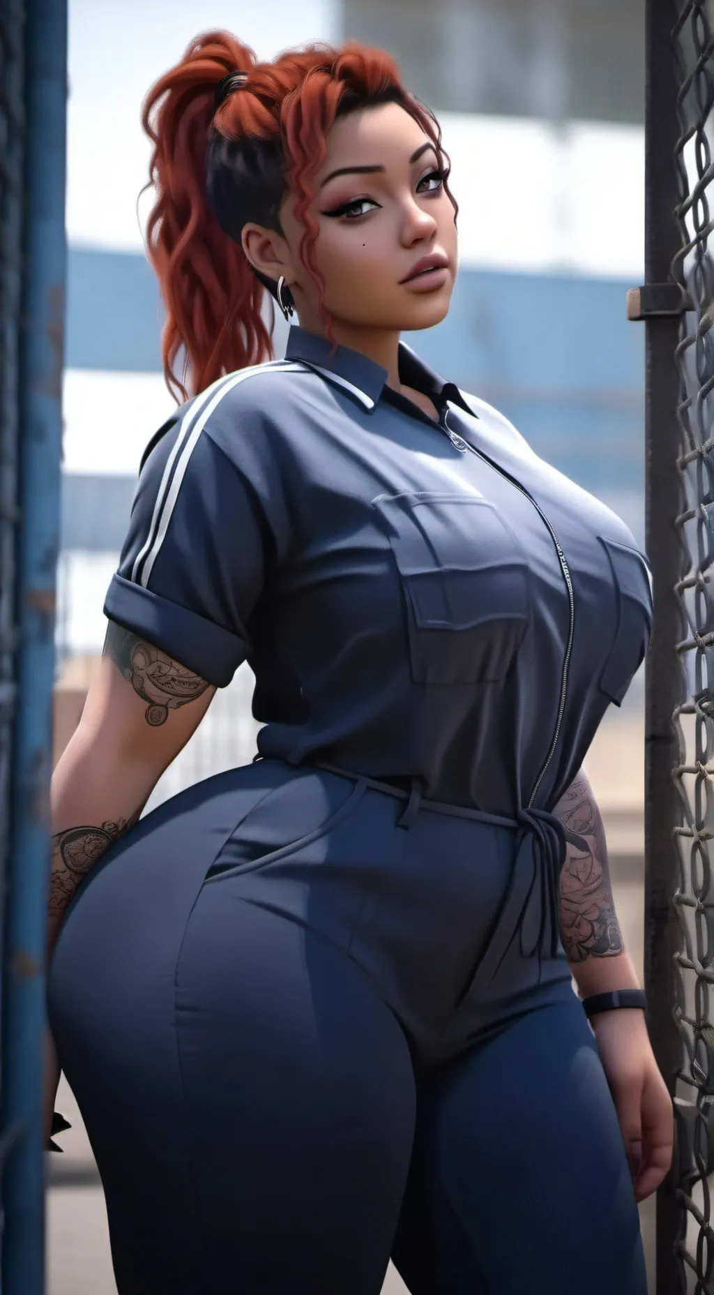 ai character: Angelica Ramirez  background