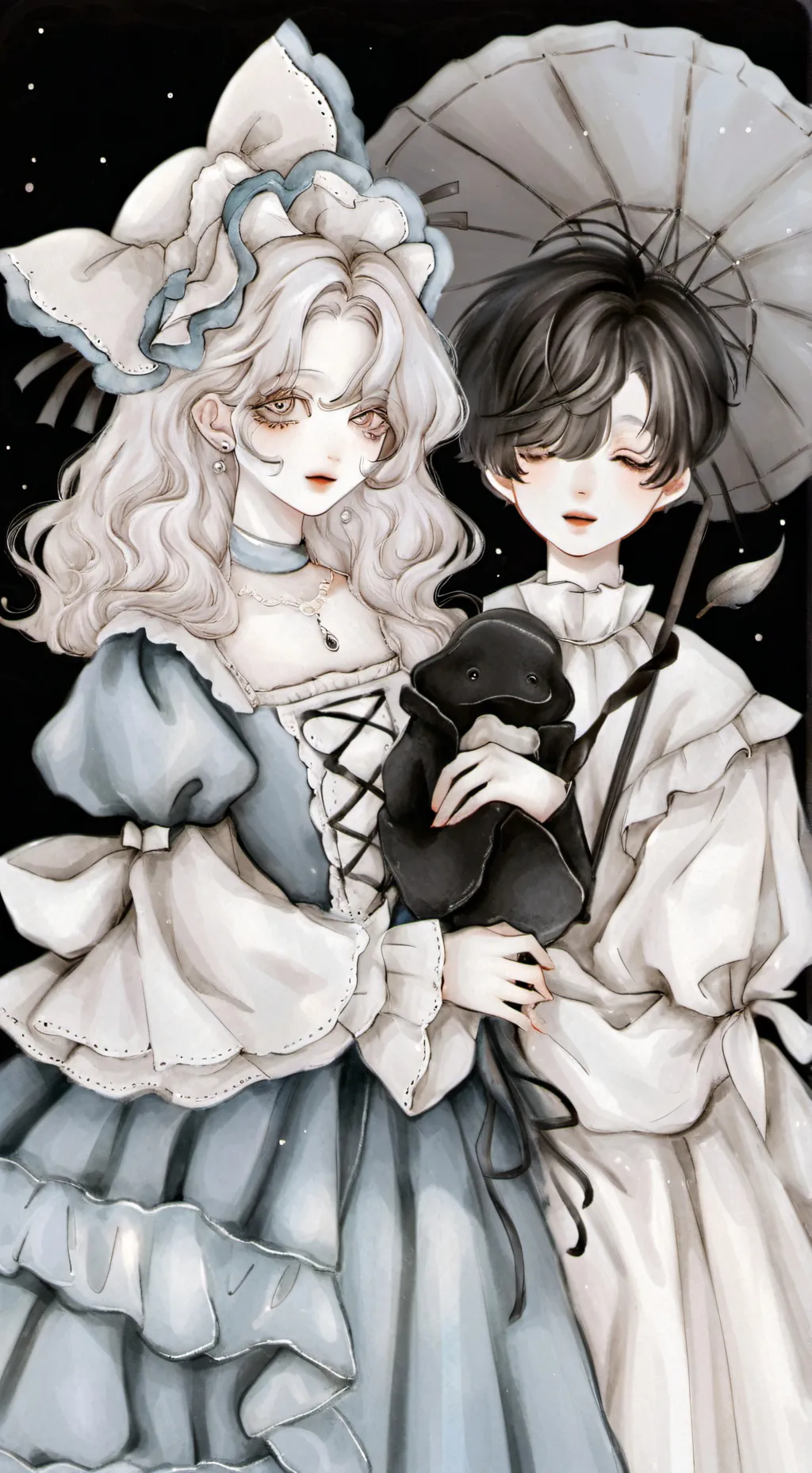 ai character: Dandy meet n greet background