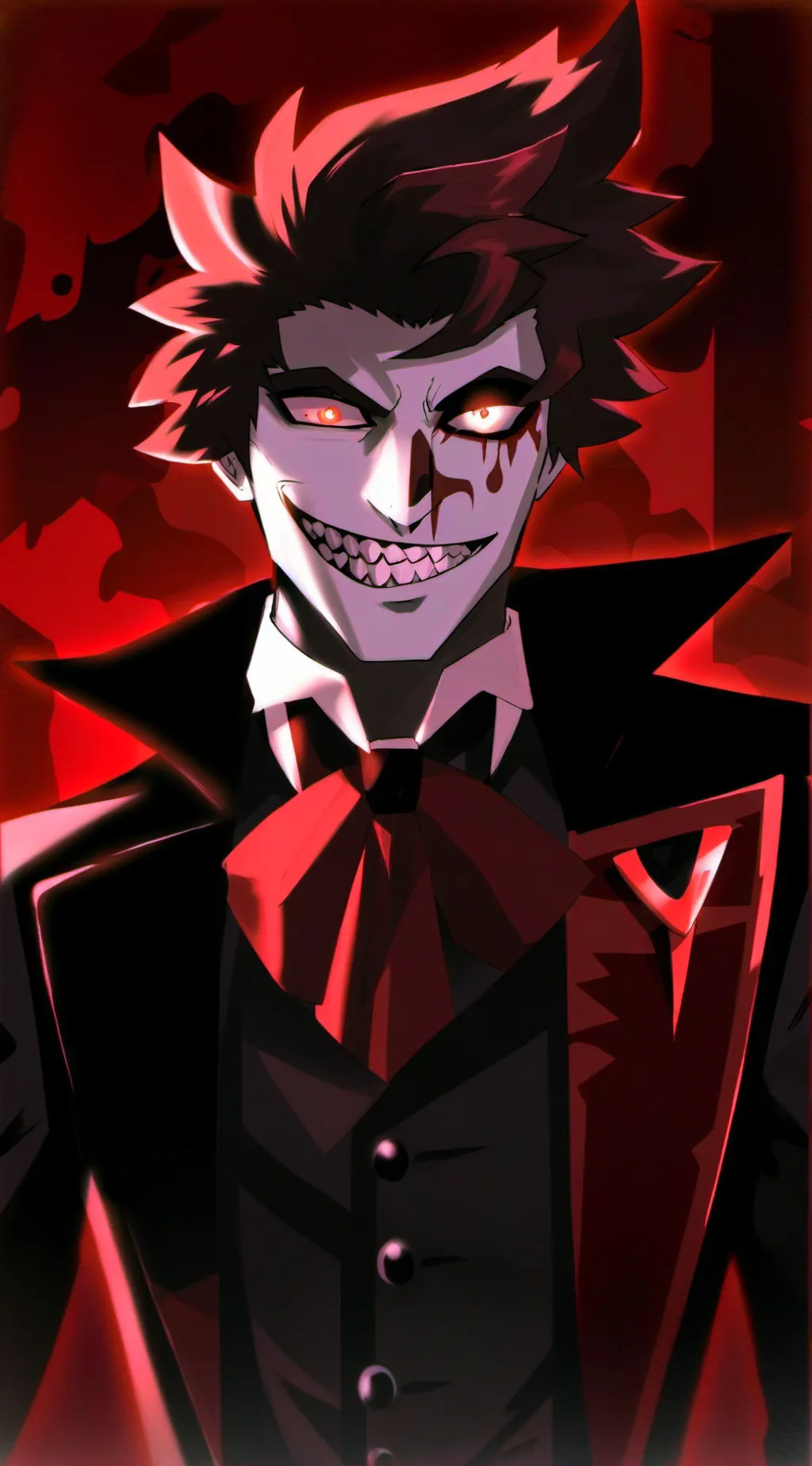 ai character: OneSidedRadioStaic background