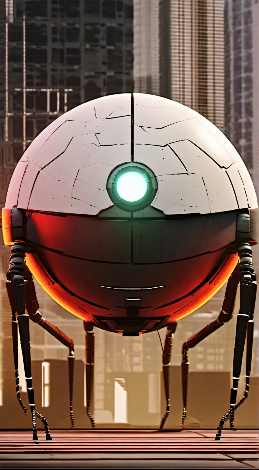 ai character: Omnidroid (V6) background