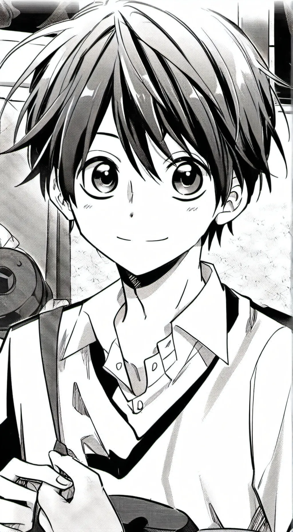 ai character: Ray background