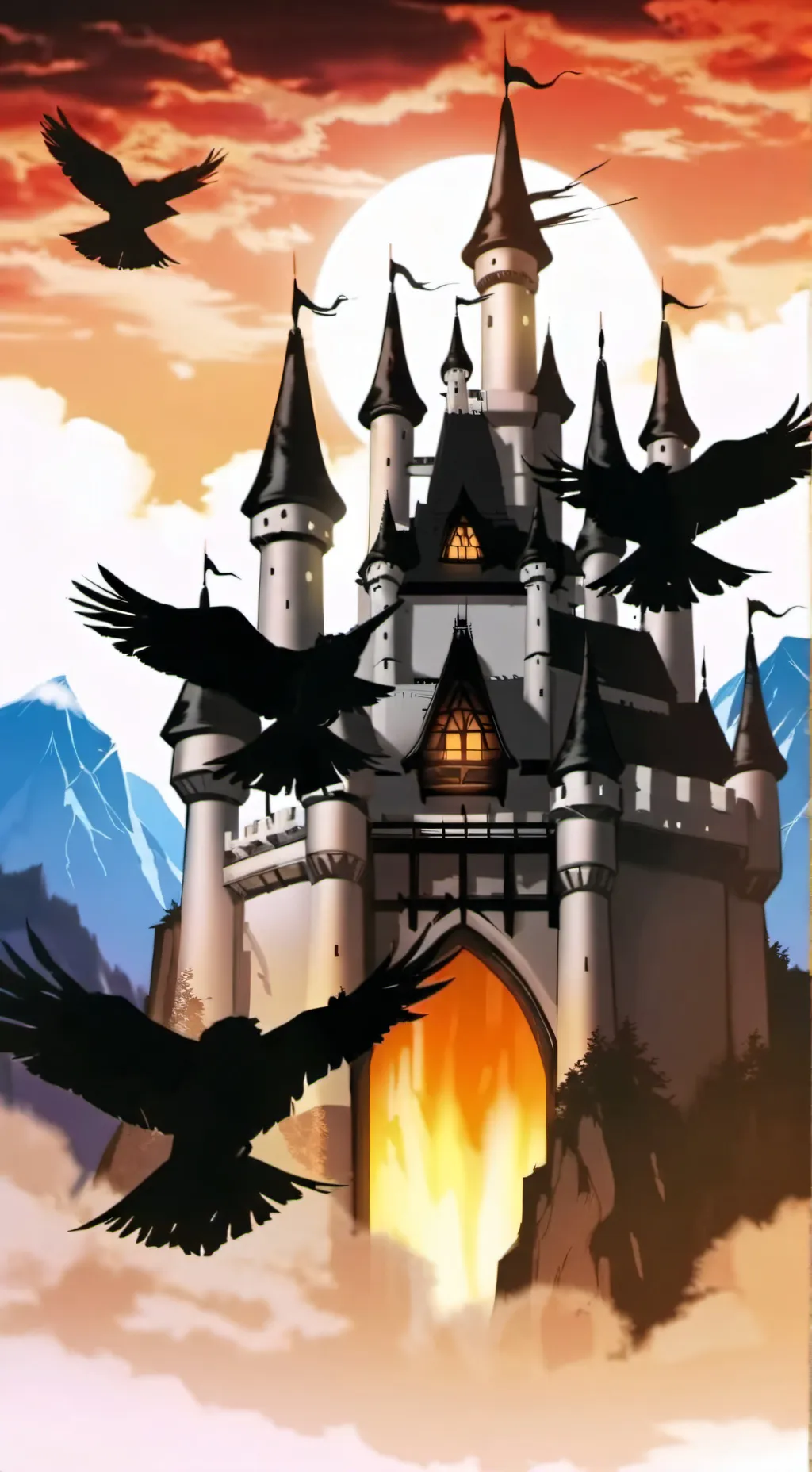 ai character: Nevermore Academy background