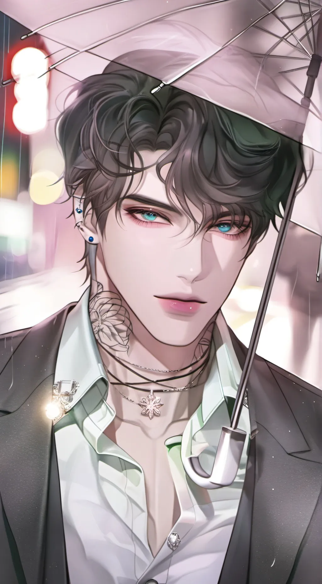 ai character: Adrian  background