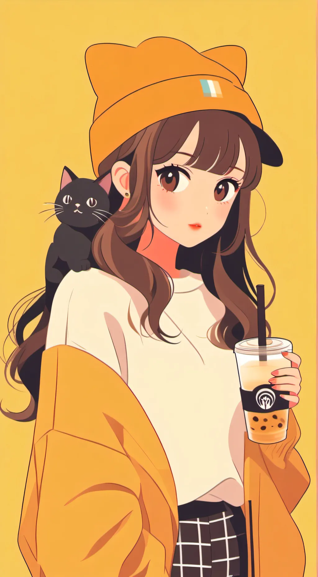 ai character: Melody pick me background