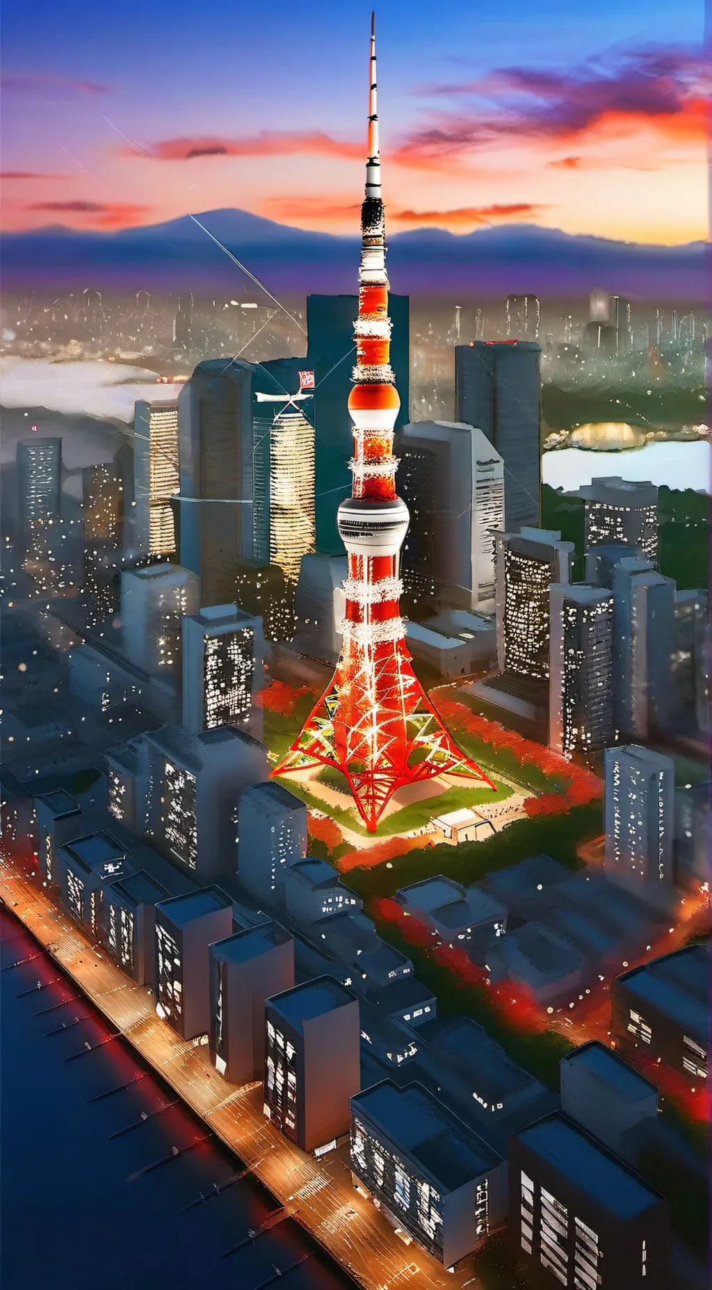 ai character: FPE: Trip to Japan background