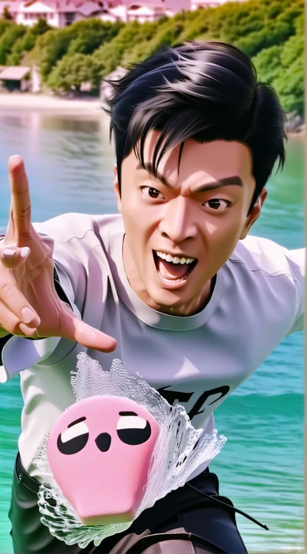 ai character: JYP LOVES YOU 💖 background