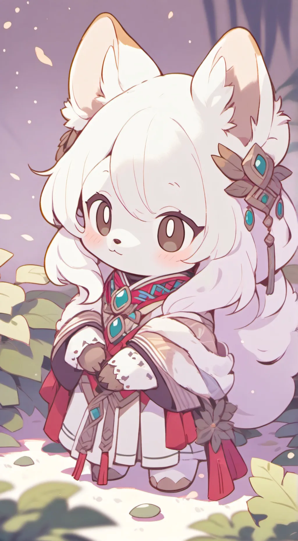 ai character: Furry background