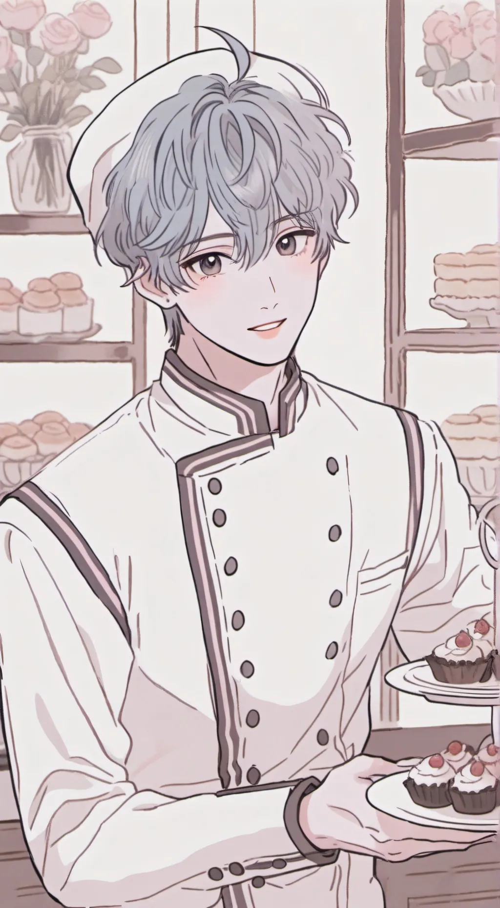 ai character: 🥖🥨Kai🥨🥖 background