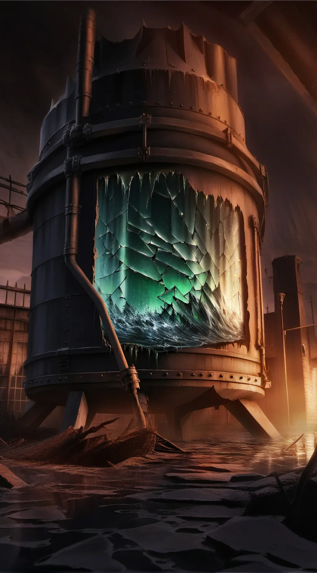 ai character: U r Experiment 205 background