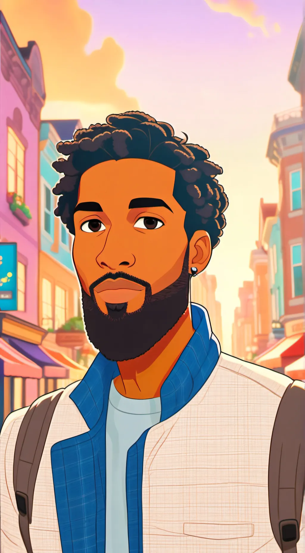 ai character: nga background