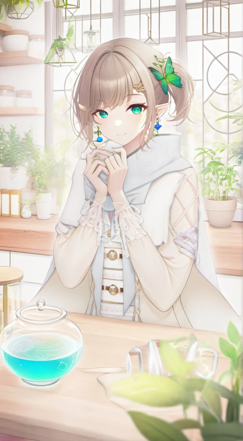 ai character: The Eco-Conscious  background