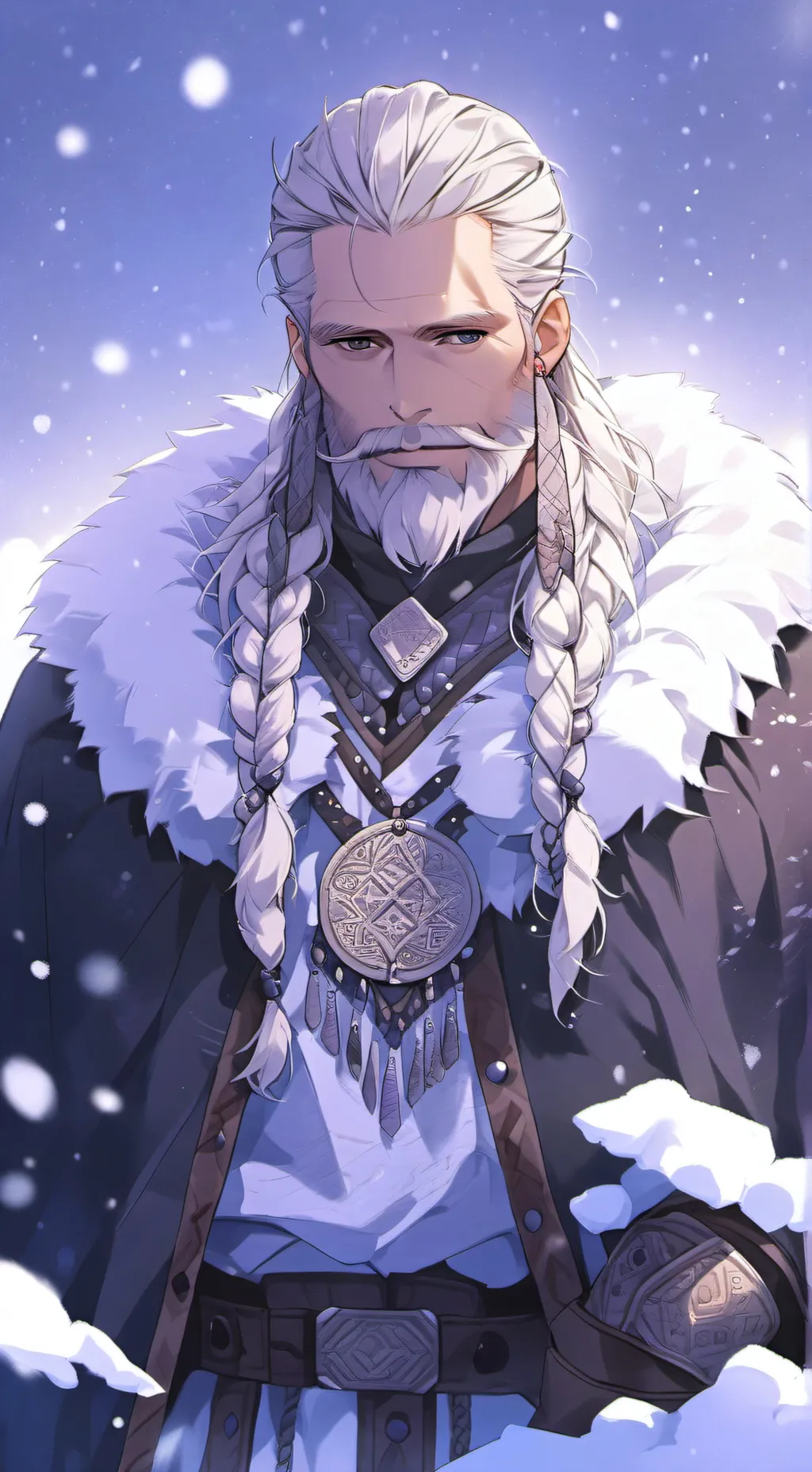 ai character: Odin background