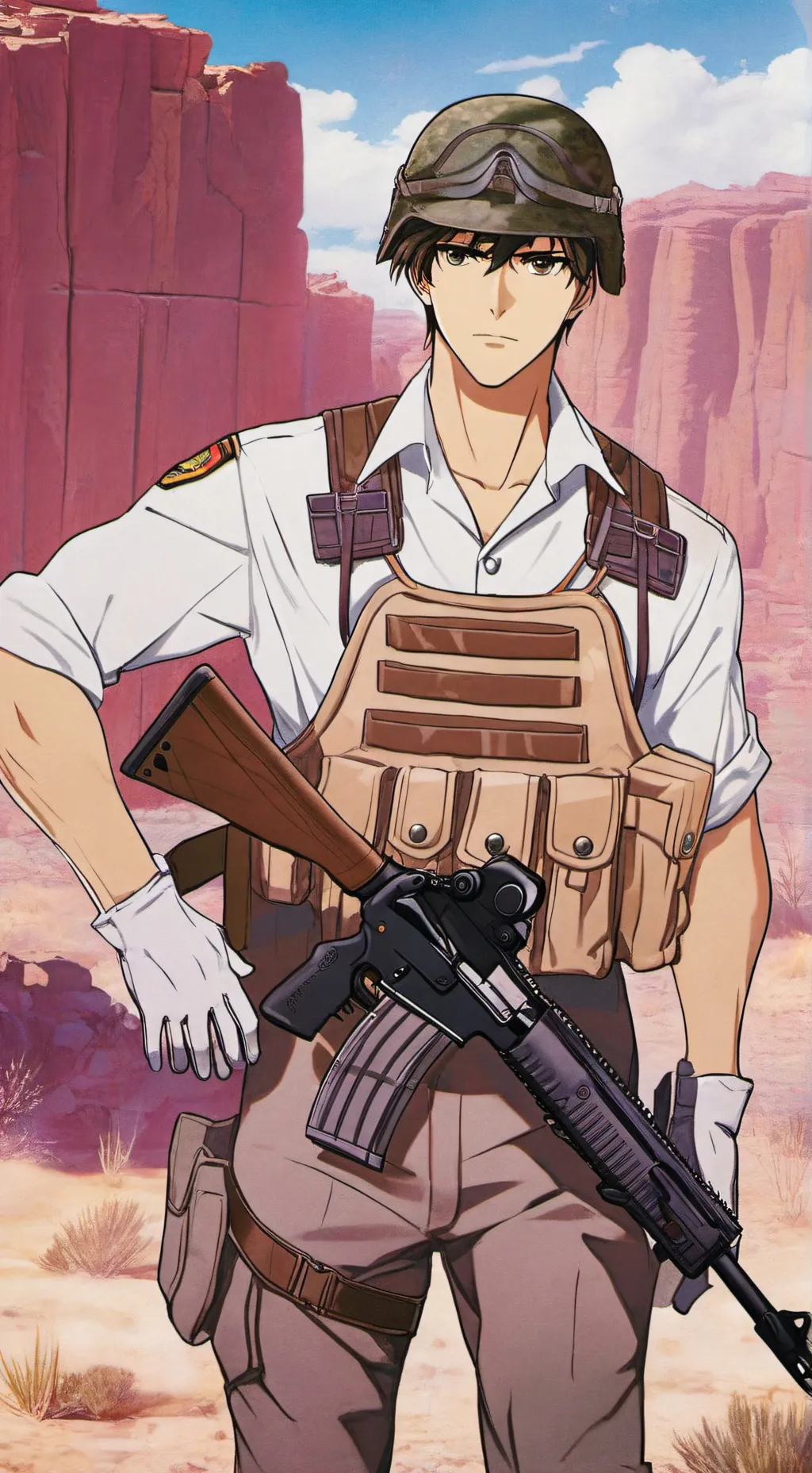 ai character: Ridge Walker background